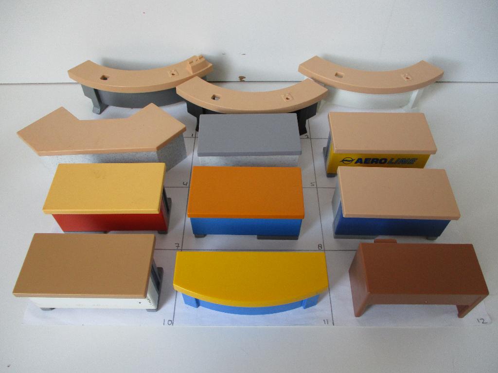 playmobil onderdelen bureau/desk/school/div, Ophalen of Verzenden, Zo goed als nieuw