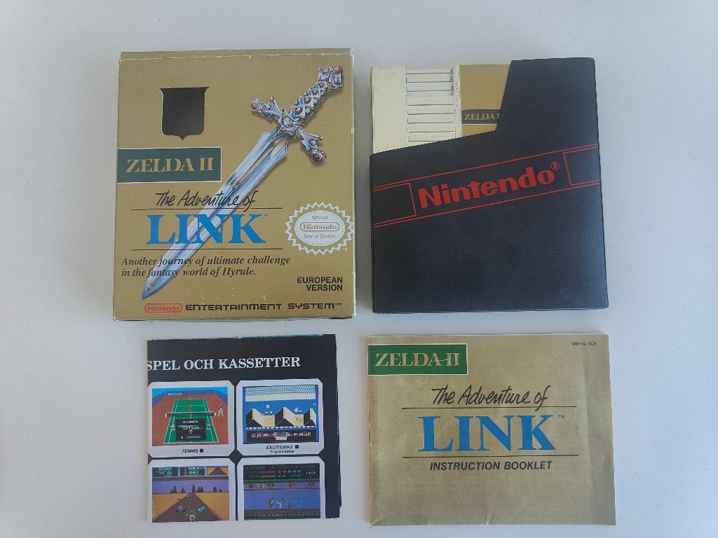 (SmallBox) Zelda II The Adventure of Link Nintendo NES, Nintendo, Nintendo, Verzenden, 1 speler