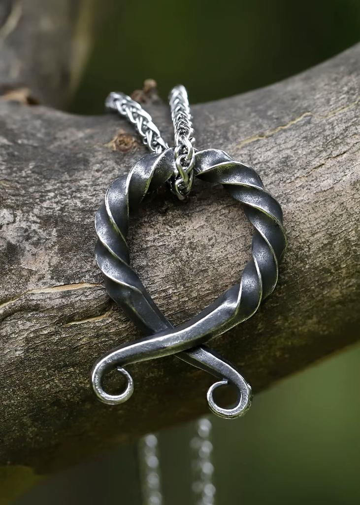 Roestvrij Stalen Viking Ketting, Verzenden, Nieuw, Zilver, Overige materialen