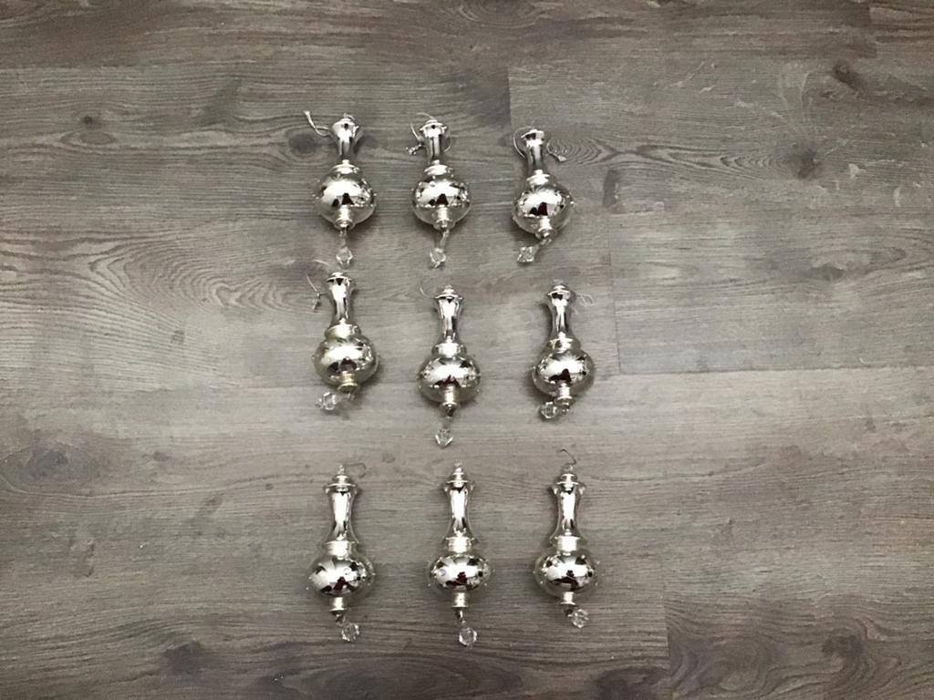 Kerstversiering, kerstornamenten, glas, Diversen, Kerst, Ophalen of Verzenden, Nieuw