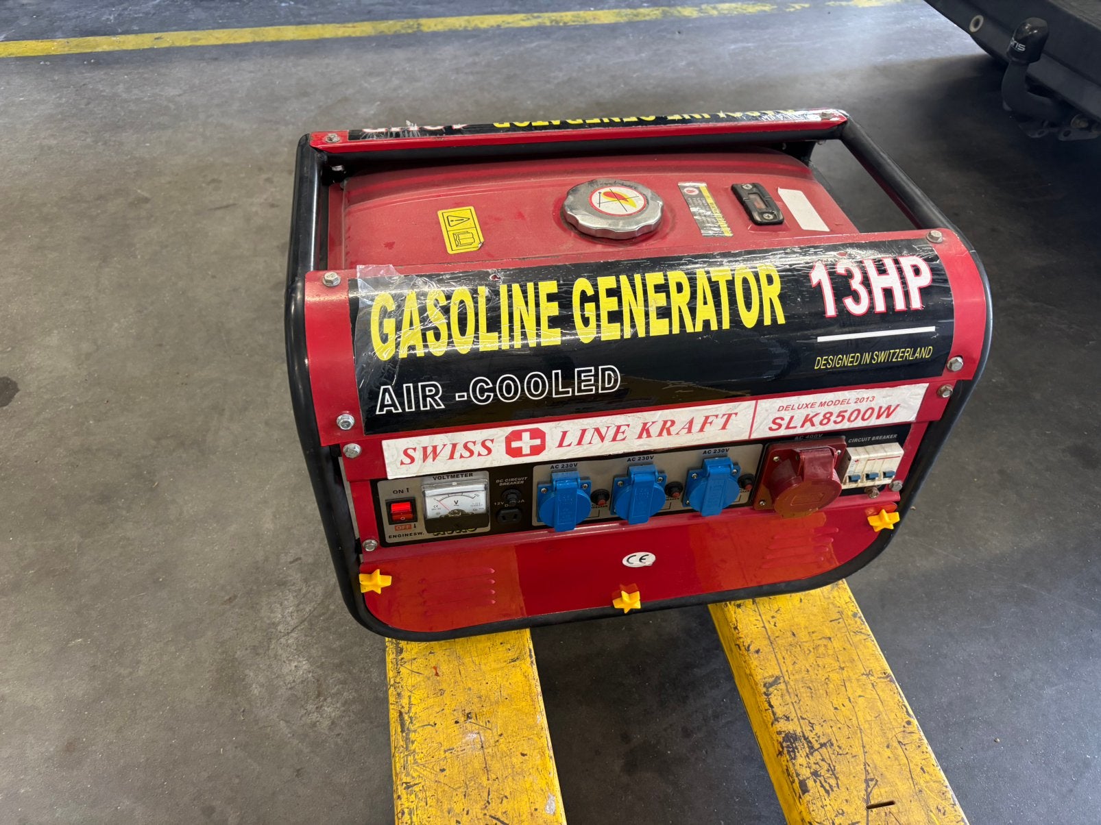 Generator aggregraat, Ophalen