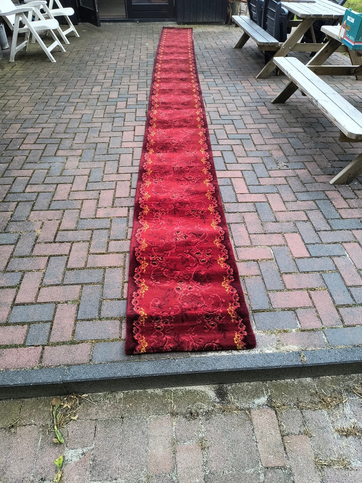oude traploper, Ophalen, Gebruikt, Rechthoekig