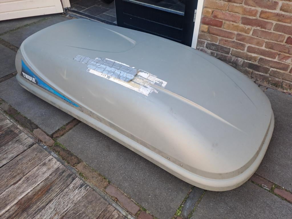 Dakkoffer Thule Ocean 200, 410L inhoud, Auto diversen, Ophalen, Gebruikt