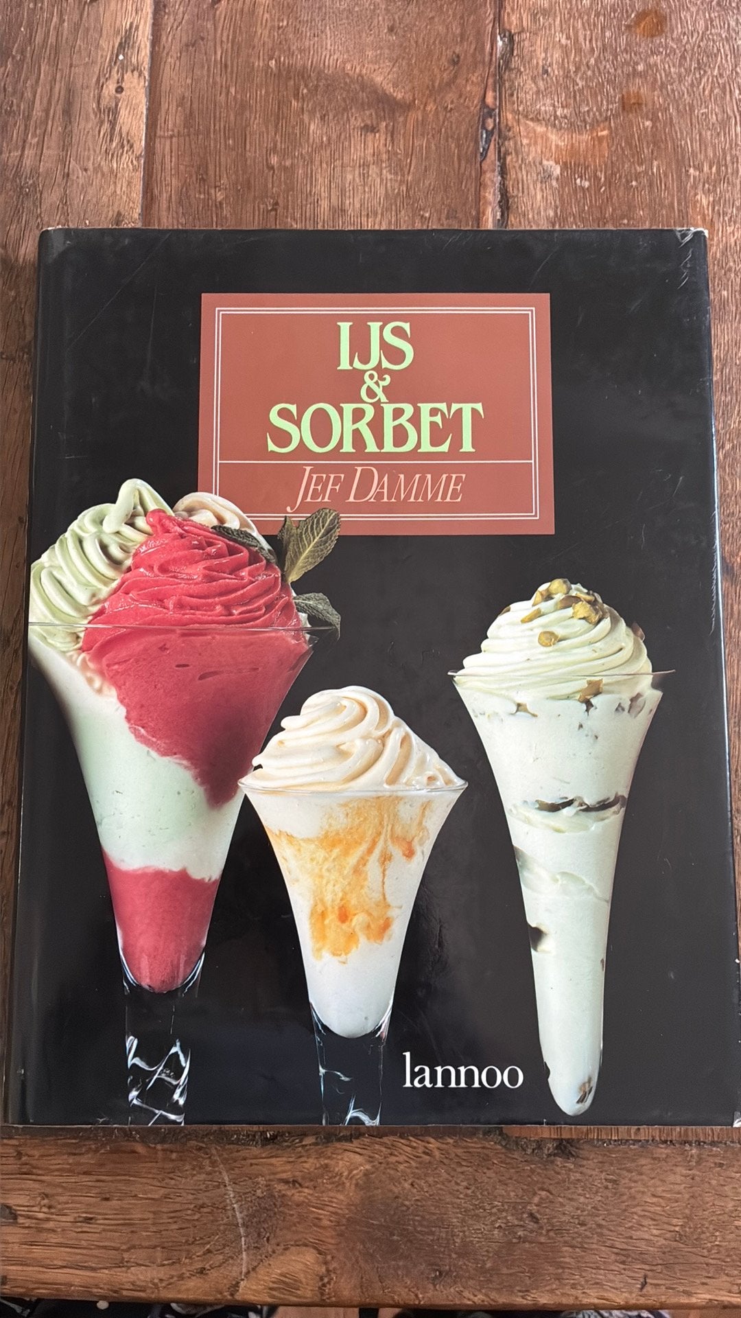 Jef Damme * ijs & sorbet, Boeken, Ophalen of Verzenden, Zo goed als nieuw