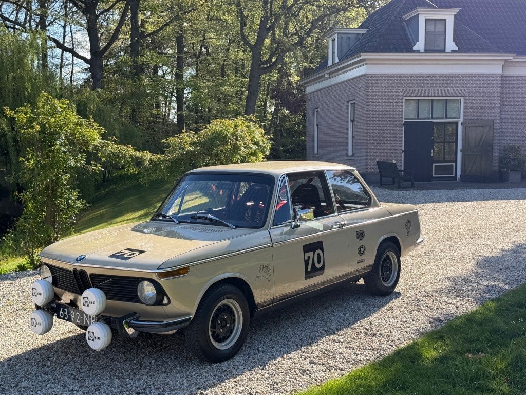 Bmw 2002 2002 RALLY NL-auto ronde lichten #STOER, Auto's, 100 pk, Beige, Origineel Nederlands, Bedrijf