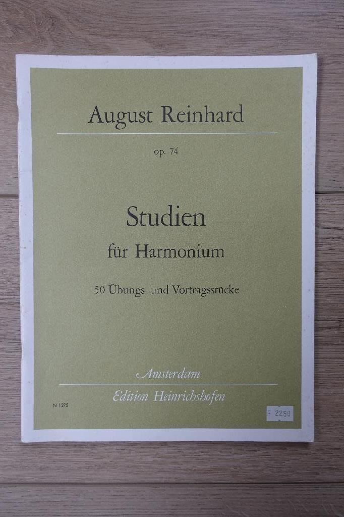 August Reinhard, Muziek en Instrumenten, Gebruikt, Klassiek, Ophalen of Verzenden, Artiest of Componist