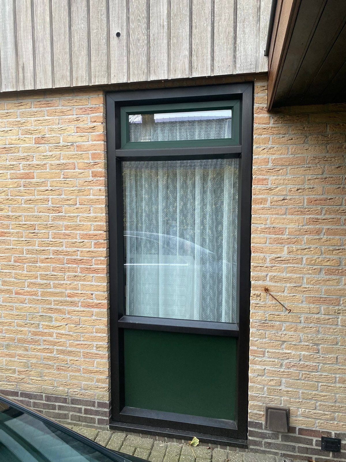 Gebruikte kunstof kozijnen en terras deuren, Ophalen, Zo goed als nieuw, Kunststof, Raamkozijn