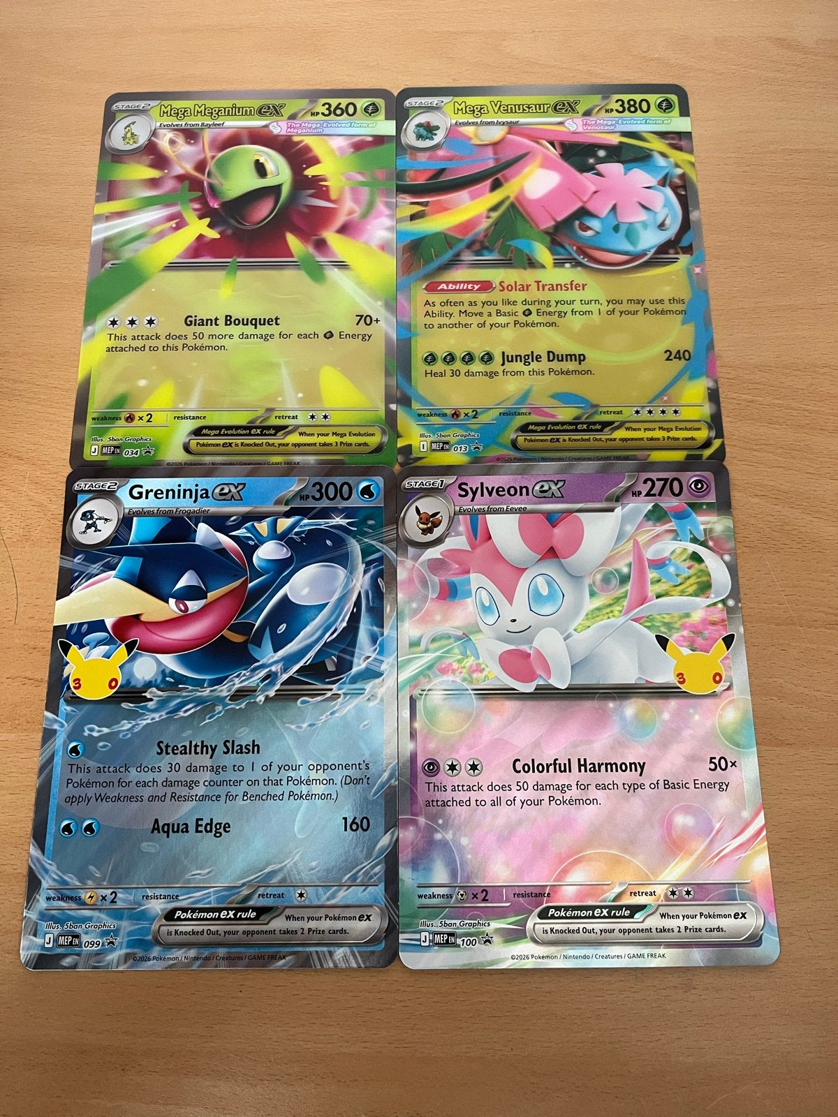4 XL Pokémonkaarten, Ophalen of Verzenden, Nieuw, Meerdere kaarten, Foil