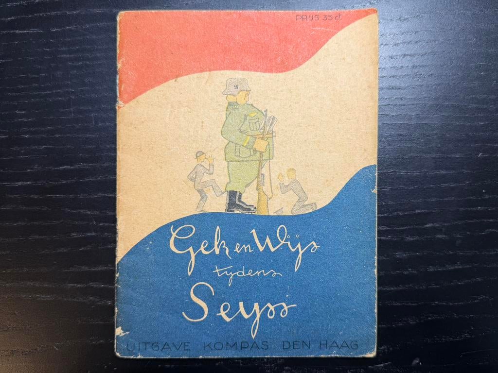 Gek en wijs tijdens seyss boekje, Verzamelen, Militaria | Tweede Wereldoorlog, Verzenden, Nederland, Boek of Tijdschrift