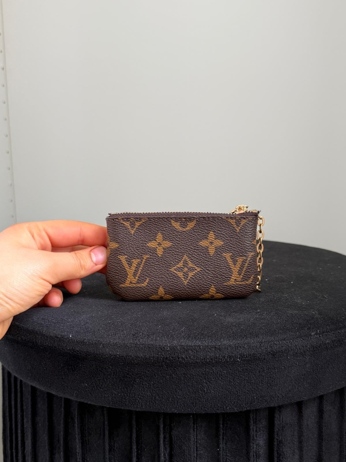 Louis Vuitton Sleuteletui Monogram Canvas, Ophalen of Verzenden, Gebruikt, Bruin, Overige merken