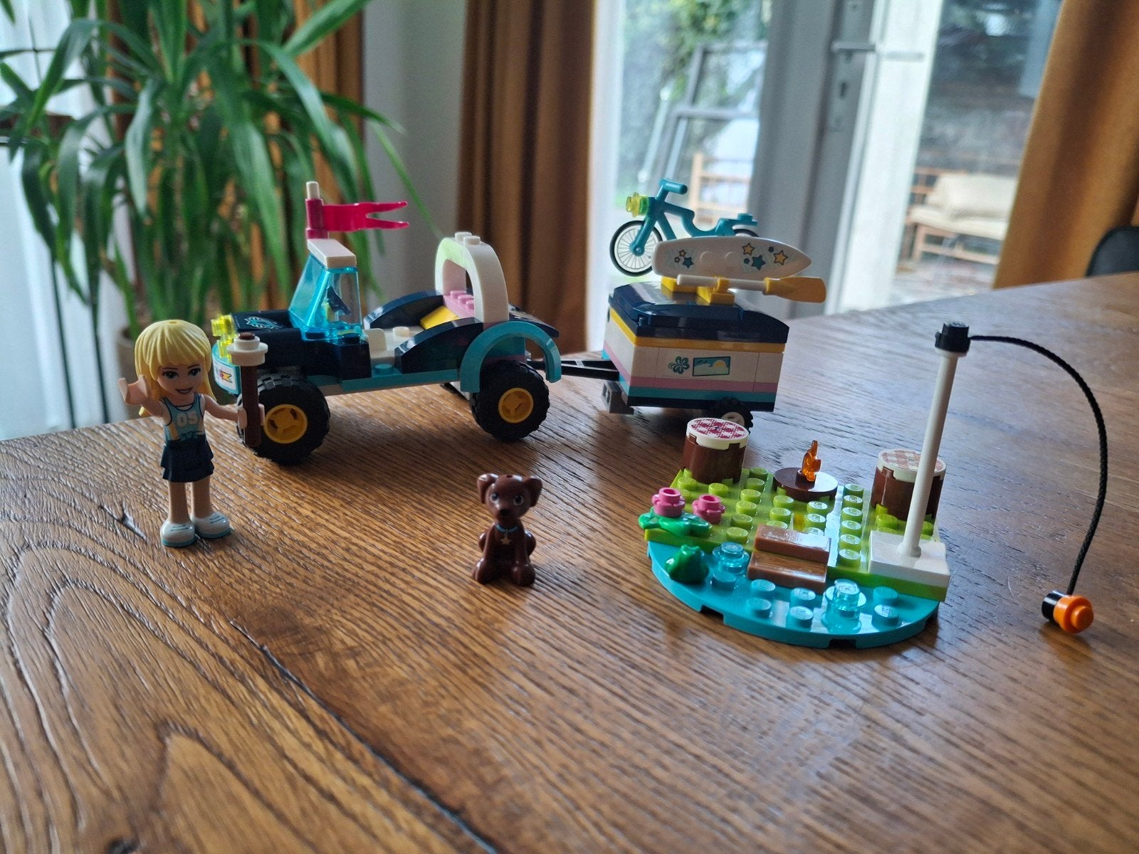 LEGO Friends 41364 Stephanie's Buggy & Trailer, Ophalen of Verzenden, Zo goed als nieuw, Overige merken