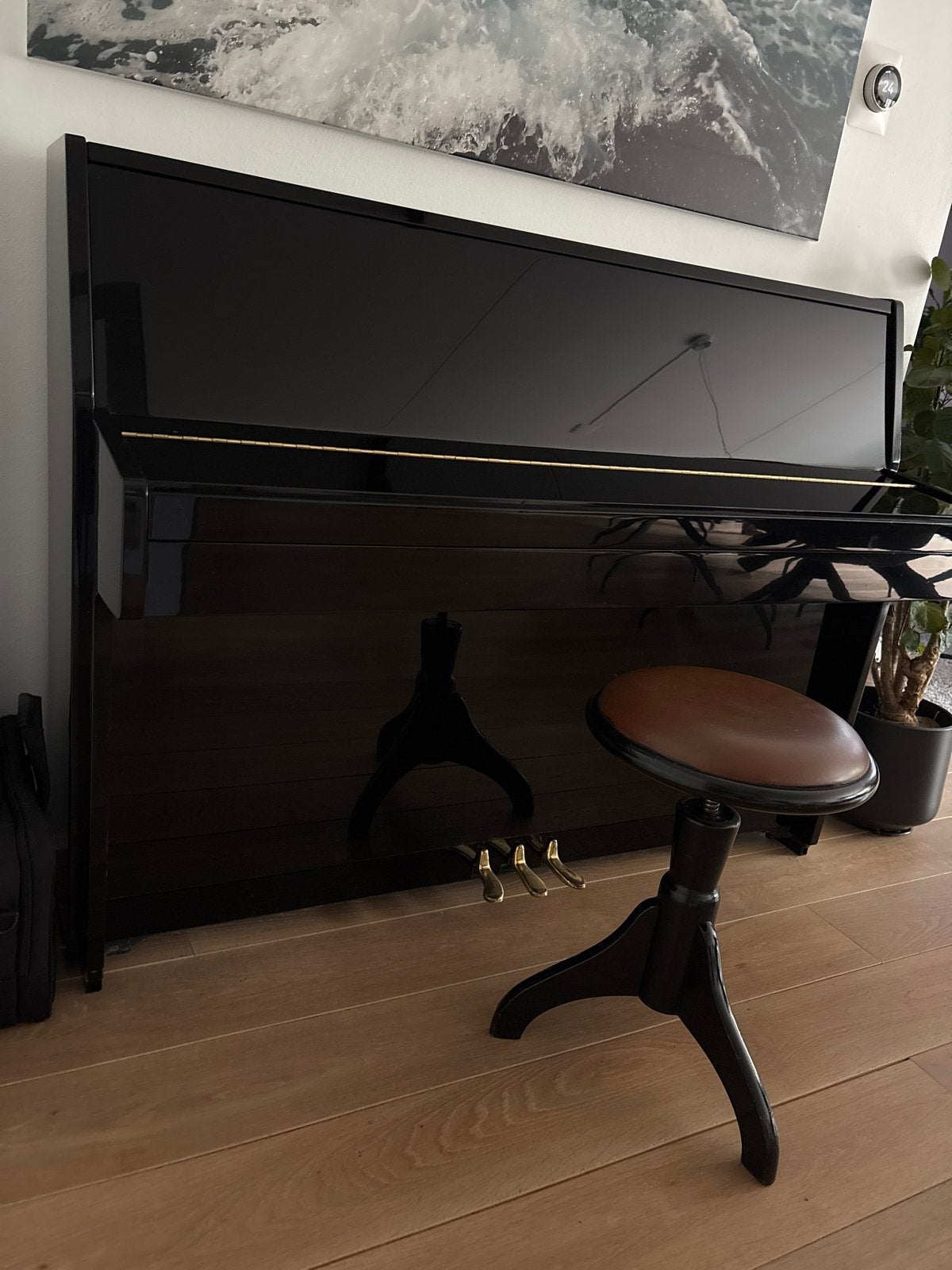 Kawai CE-7N Silent Piano Zwart Hoogglans, Ophalen, Gebruikt, Zwart, Piano