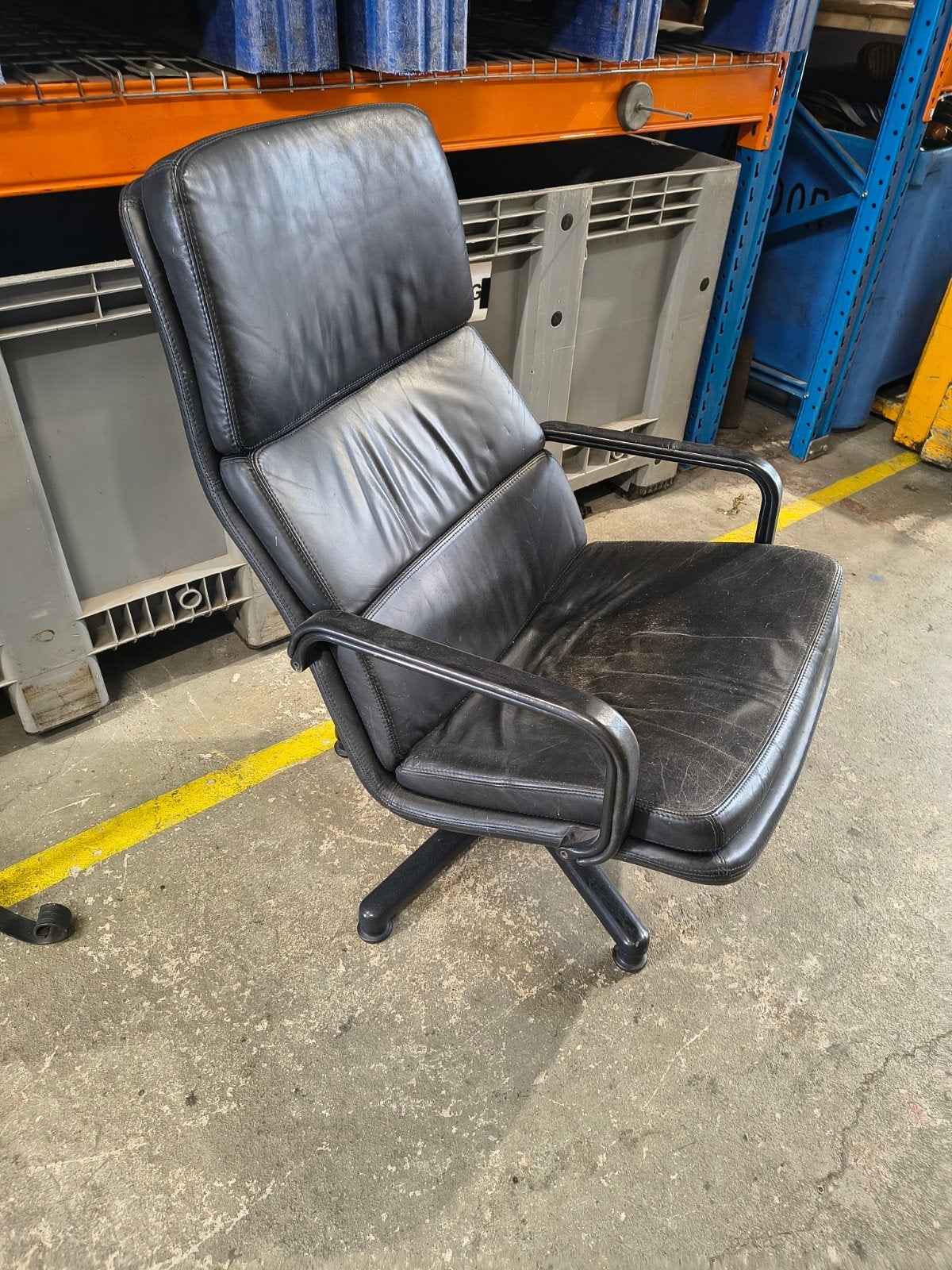 Artifort fauteuil  Geoffrey Harcourt model F141, Huis en Inrichting, Ophalen, Gebruikt, ., 75 tot 100 cm