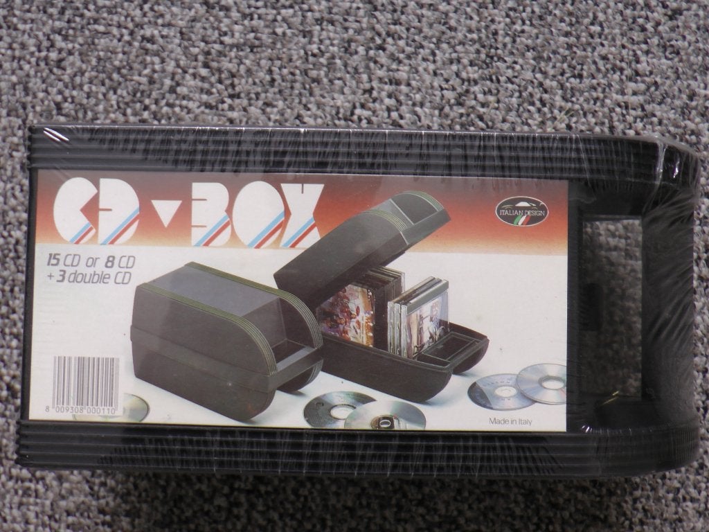 cd opbergbox nieuw in de folie, Kunststof, Minder dan 25 discs, Nieuw, Ophalen of Verzenden