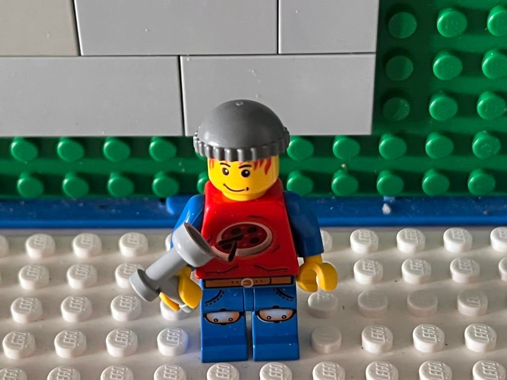Lego minifiguur pepper roni, Kinderen en Baby's, Speelgoed | Duplo en Lego, Ophalen of Verzenden, Zo goed als nieuw