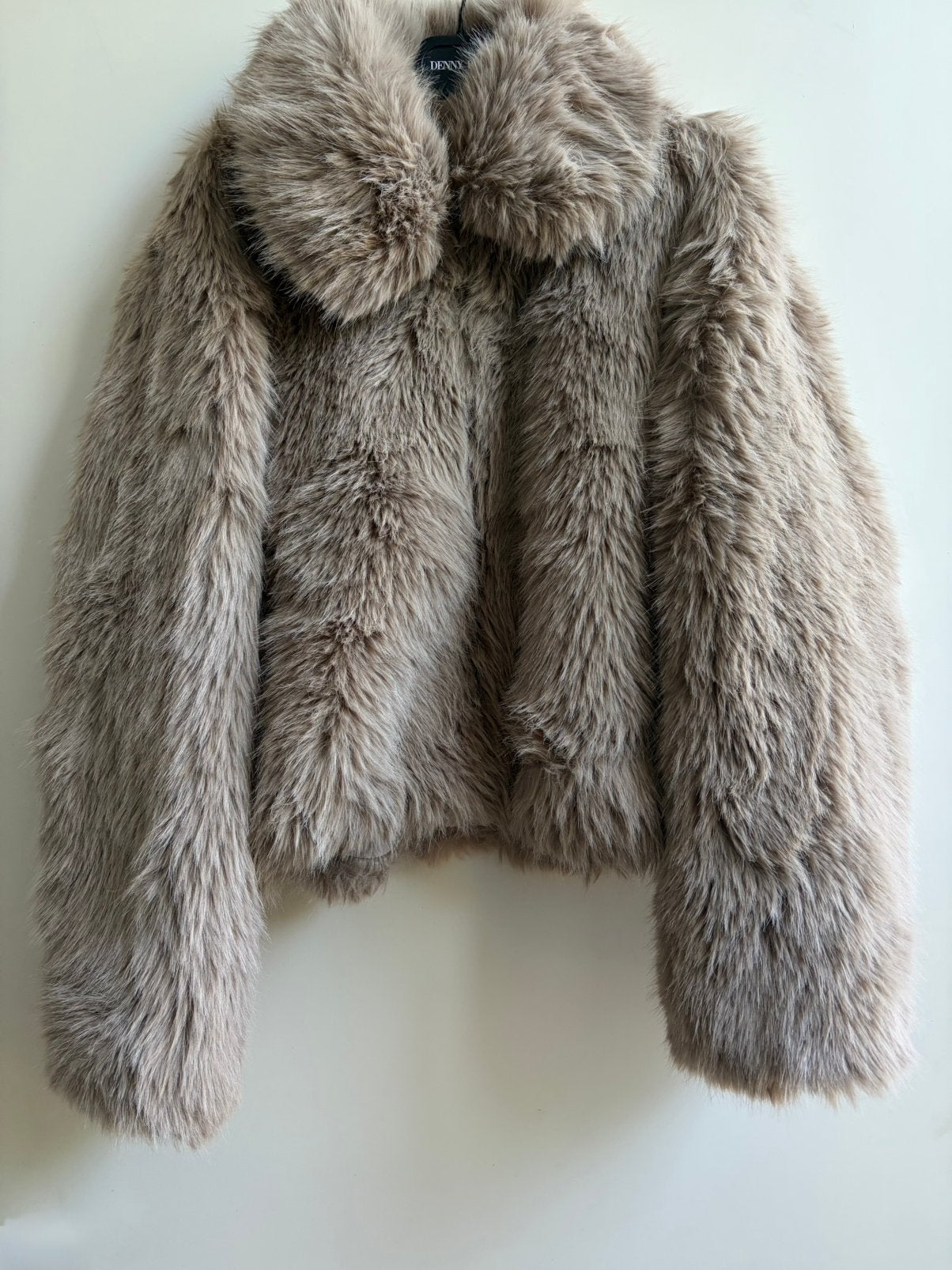 GARCONNE fakefur bontjas beige mt S/M, -, Verzenden, Nieuw, Garconne