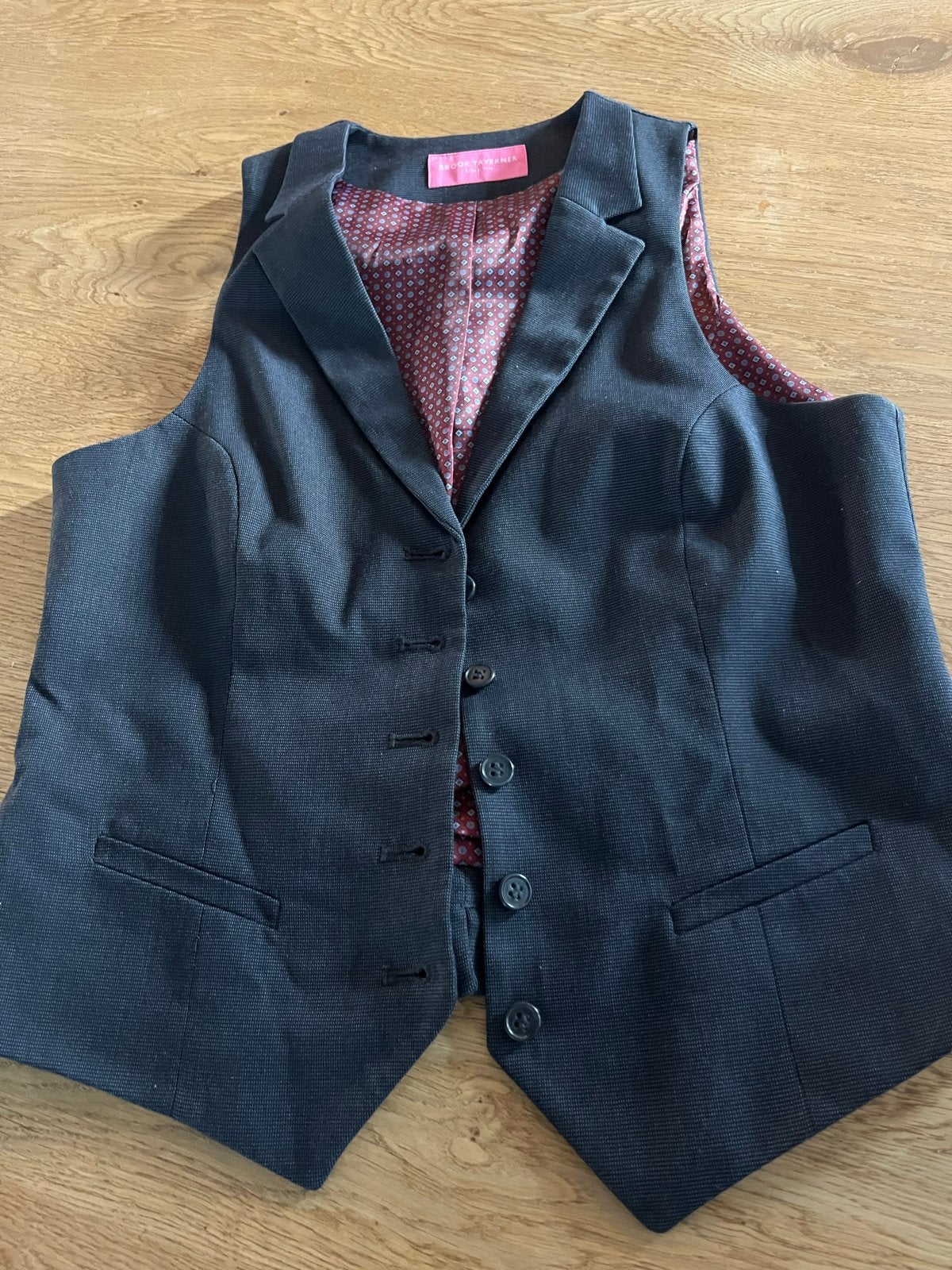 Deltion uniform luchtvaartdienstverlening gilet maat 10 R, Ophalen of Verzenden, Zo goed als nieuw, Maat 38/40 (M), Blauw