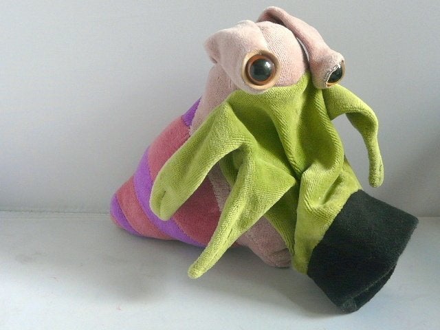 Handpoppen # 4 stuks - zie foto's, Ophalen of Verzenden, Zo goed als nieuw, Overige typen