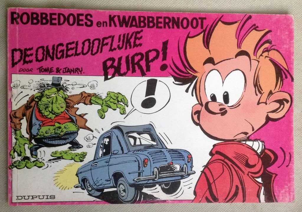 Robbedoes en Kwabbernoot De Ongelooflijke Burp Tome & Janry, Boeken, Gelezen, Verzenden, Eén stripboek, Tome & Janry