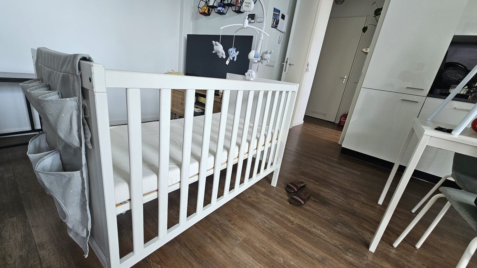 Kinderbed inc matras en designer, Ophalen, Zo goed als nieuw, Ledikant