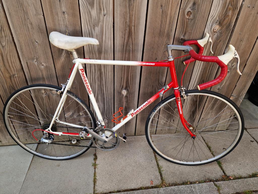 “Vintage Japanse Panasonic racefiets, Gebruikt, Ophalen, Overige merken, 10 tot 15 versnellingen