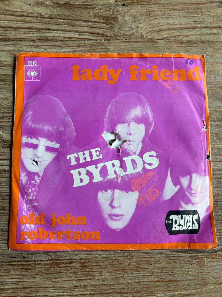 The Byrds - Lady Friend / Old John Robertson (Single), Gebruikt, 7 inch, Poprock, 1960 - 1969