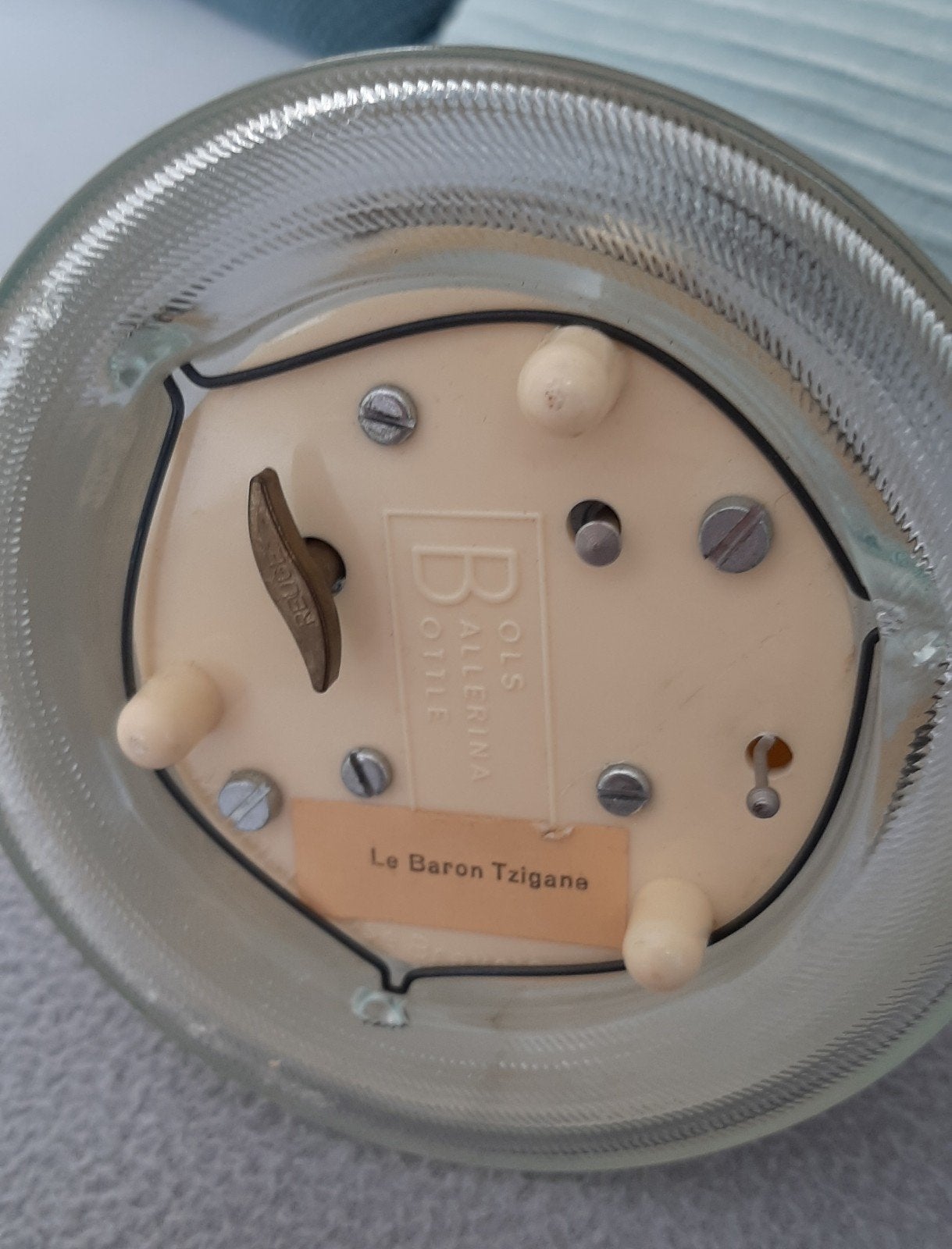 Vintage Bols Ballerinafles Muziekdoos - Le Baron Tzigane, Antiek en Kunst, Ophalen