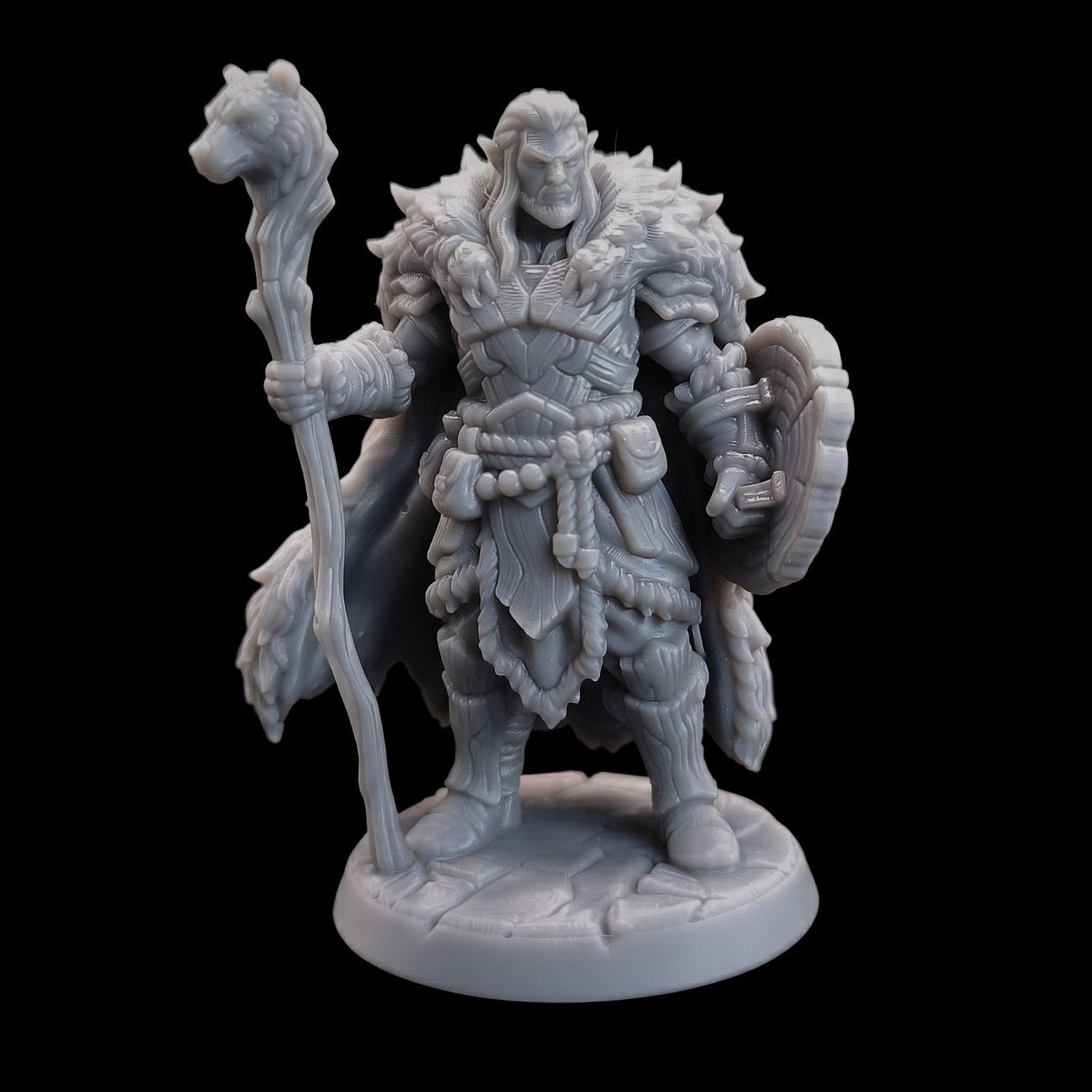 Elf druid Miniature D&D HQ dungeon's and dragons, Ophalen of Verzenden, Overige soorten