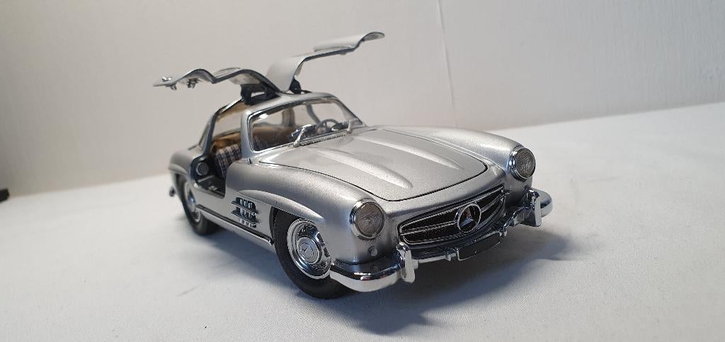 Franklin Mint Mercedes 300SL, Ophalen of Verzenden, Gebruikt, Auto, Overige merken