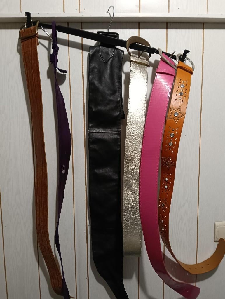 Partij Ceintuurs / Riemen circa 85 cm In 1 partij te koop, Tailleriem, Ophalen of Verzenden, Zo goed als nieuw, Overige kleuren