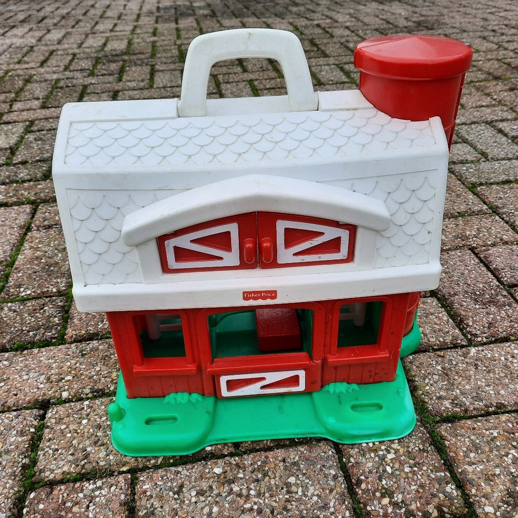 Fisher-Price Little People kinder boerderij / stal, Kinderen en Baby's, Speelgoed | Fisher-Price, Ophalen of Verzenden, Gebruikt
