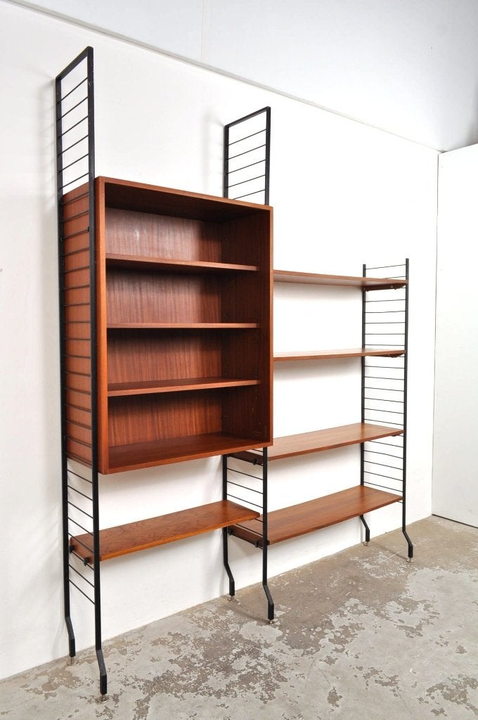 Vintage modulair wandsysteem Combineurop kast jaren 60