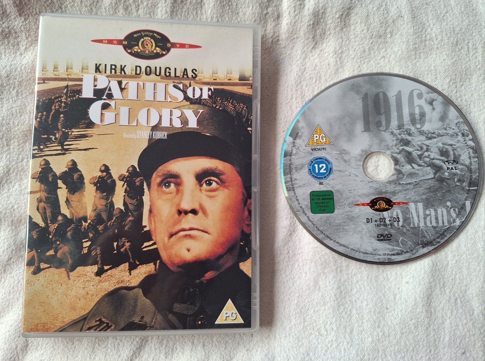 Paths of Glory (1957, Kubrick ) met Kirk Douglas, Engels, Nederlands, Drama, Ophalen of Verzenden