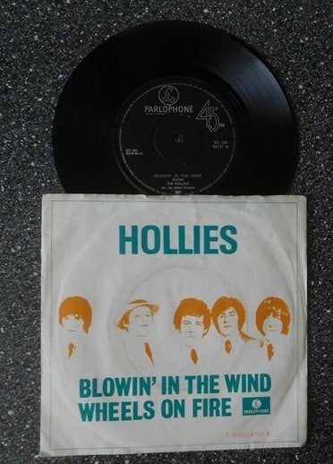 The Hollies - blowin' in the wind (vanaf € 2,00), Ophalen of Verzenden, Zo goed als nieuw, 7 inch, Pop