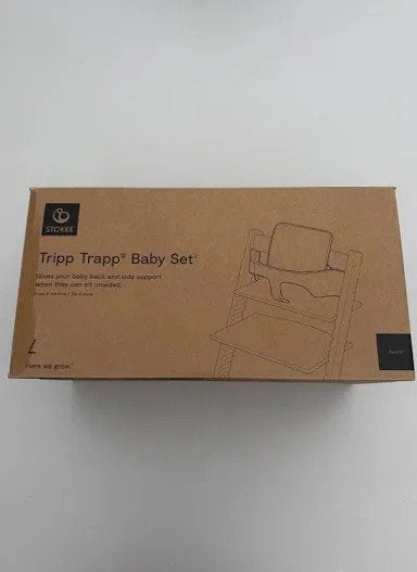 Stokke Tripp Trapp Baby Set - wit, Ophalen of Verzenden, Zo goed als nieuw, Meegroeistoel, Stoelverkleiner