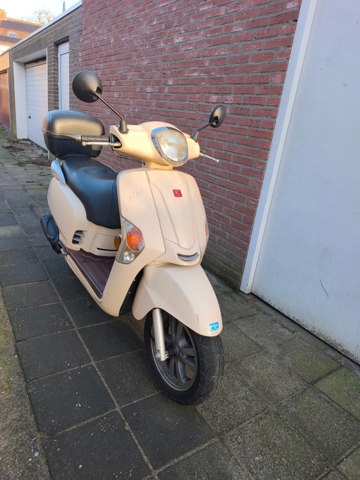 Kymco like 50 - geel kenteken 45km/u, Fietsen en Brommers, Scooters | Kymco, Ophalen, Gebruikt, Maximaal 45 km/u, Like