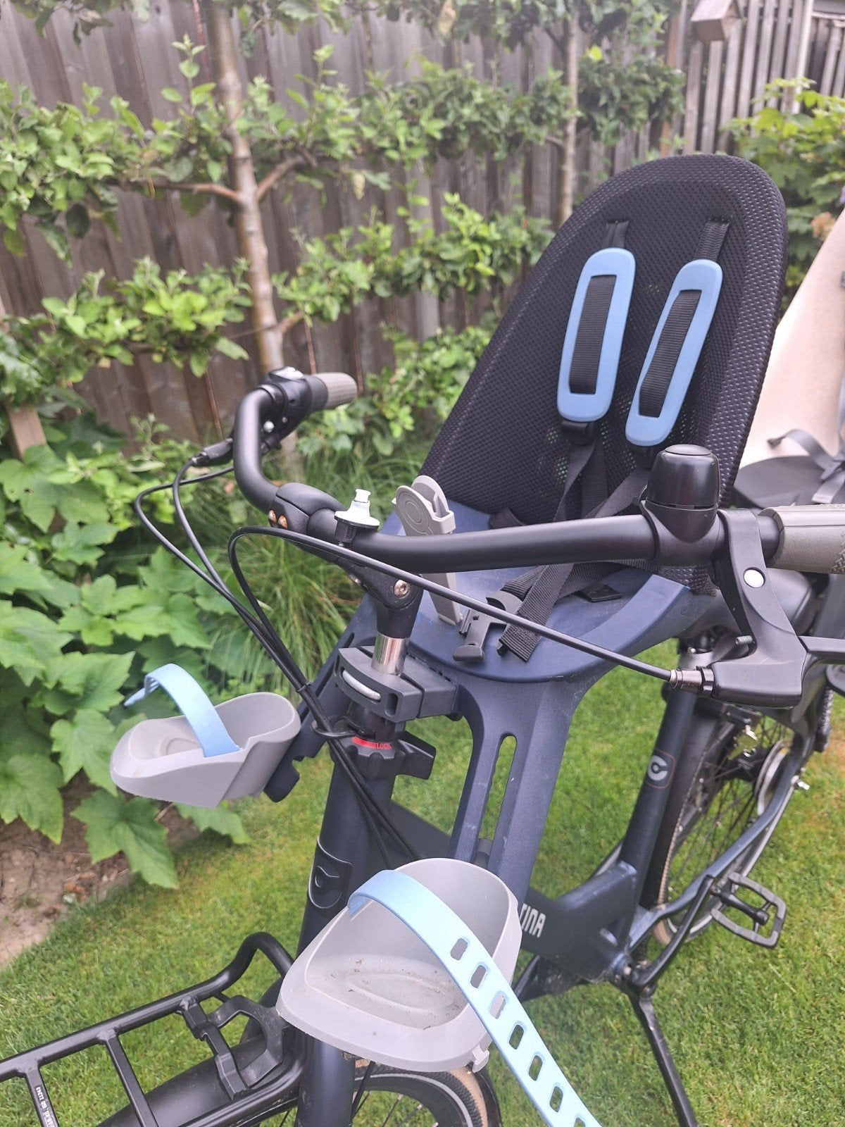 Fietsstoeltje voor zonder windscherm, Ophalen, Voorzitje, Cortina, 0 t/m 13 kg