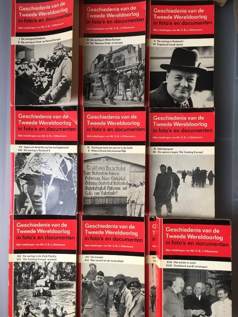 Tweede Wereldoorlog in beeld en documenten / GBJ Hilterman, Verzamelen, Militaria | Tweede Wereldoorlog, Ophalen of Verzenden