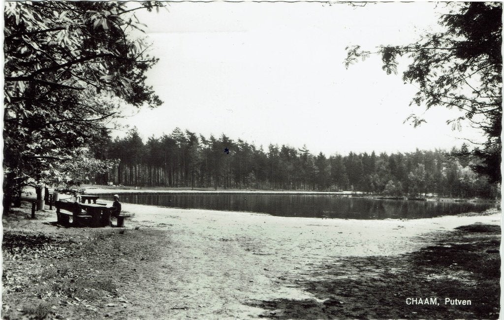 Chaam – Putven. Gelopen Driebergen 196x., Ophalen of Verzenden, 1960 tot 1980, Gelopen, Noord-Brabant
