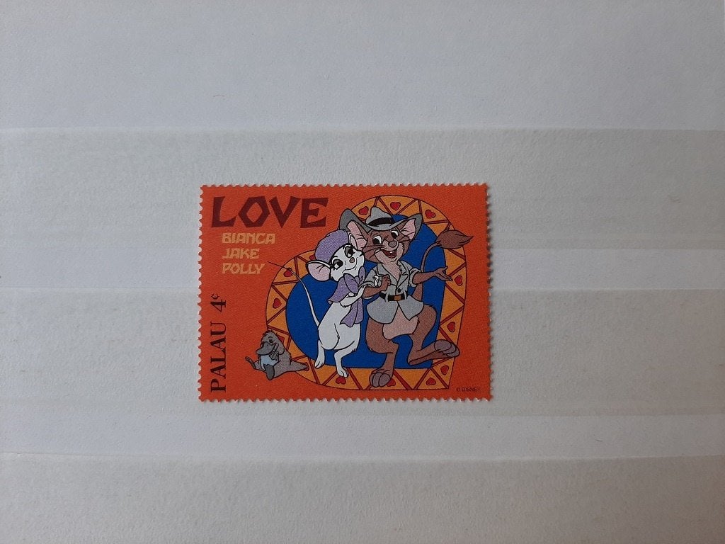 Palau 1996, Disney De Reddertjes, Ophalen of Verzenden, Postfris