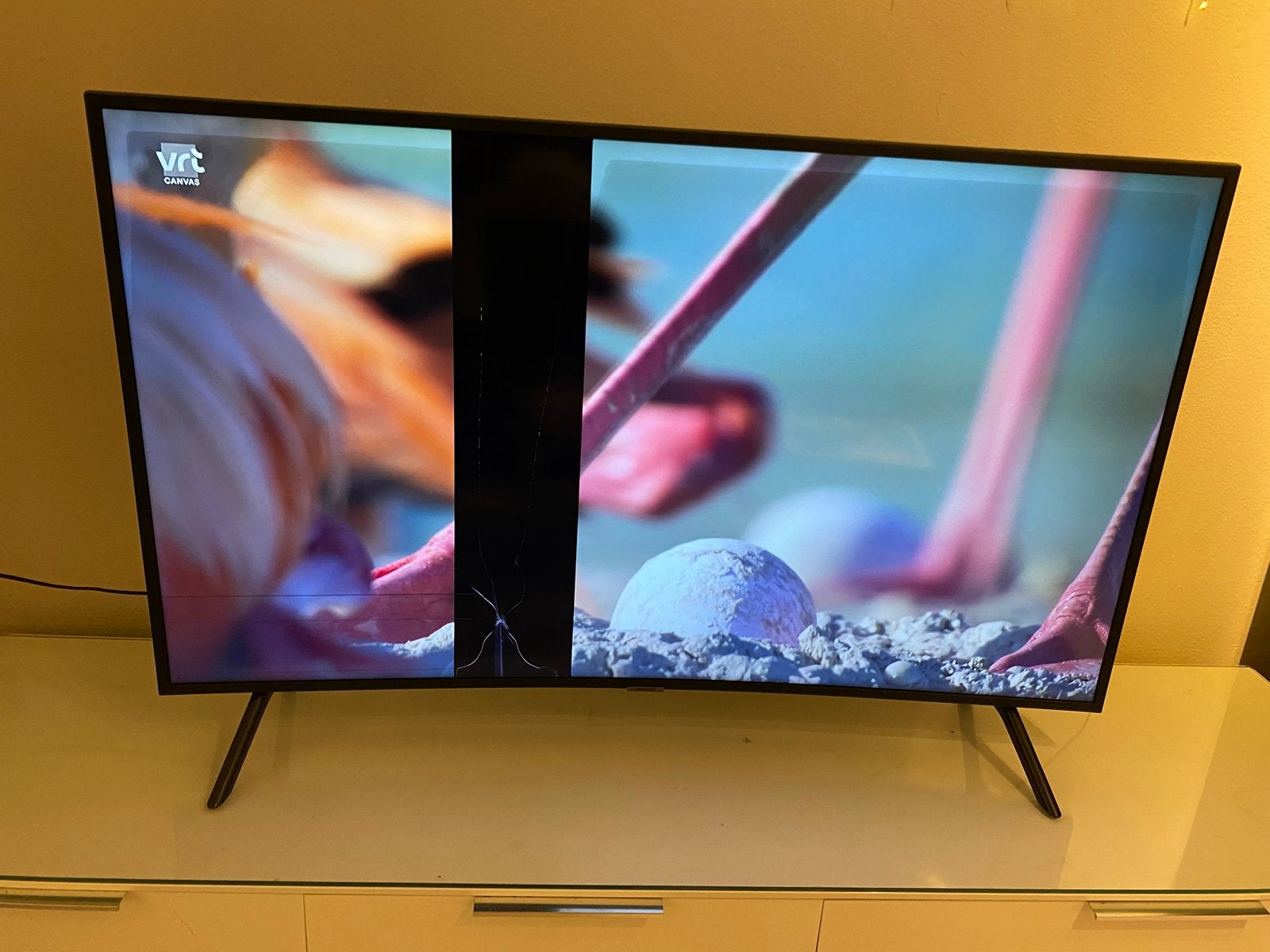 Samsung TV met schermschade - zwart beeld, Ophalen, 120 Hz, Samsung, 100 cm of meer