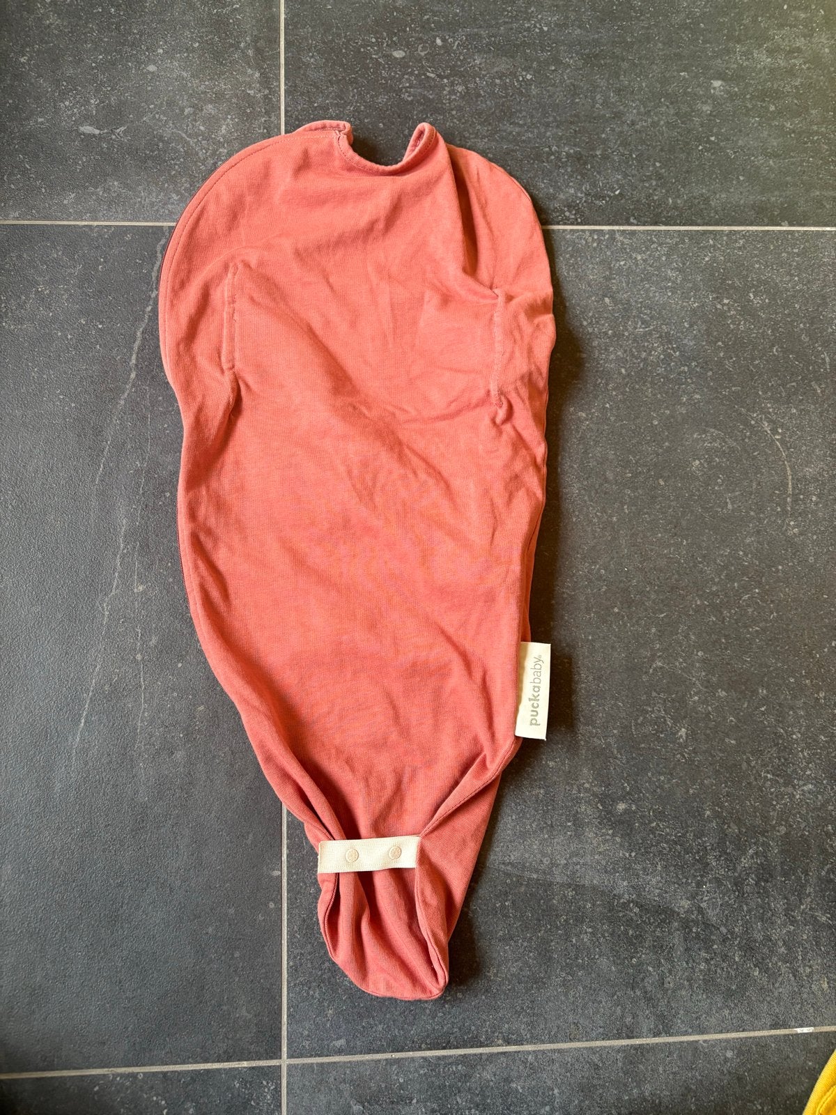 Puckababy slaapzak 0.5 TOG - Koraalrood, Kinderen en Baby's, Oranje, Puckababy, Ophalen of Verzenden, Zo goed als nieuw