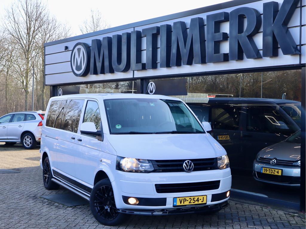 Volkswagen Transporter 2.0 TDI 140PK DUBBELE CABINE MARGE/BT, Auto's, Bestelauto's, Voorwielaandrijving, Euro 5, 86 pk, Gebruikt