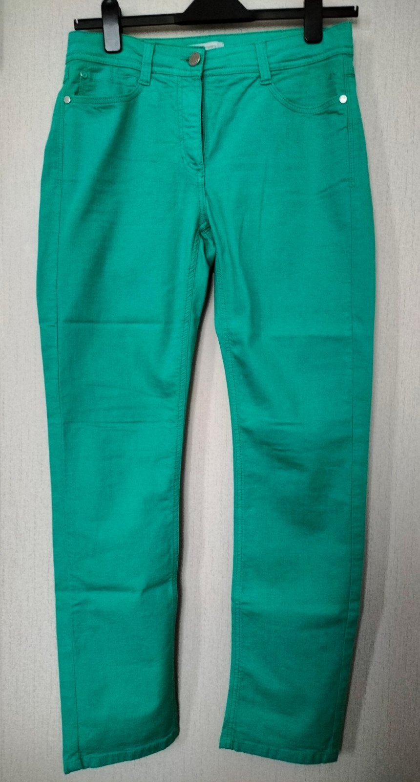 Groene broek maat 40, Maat 38/40 (M), Ophalen of Verzenden, Onbekend, Lang