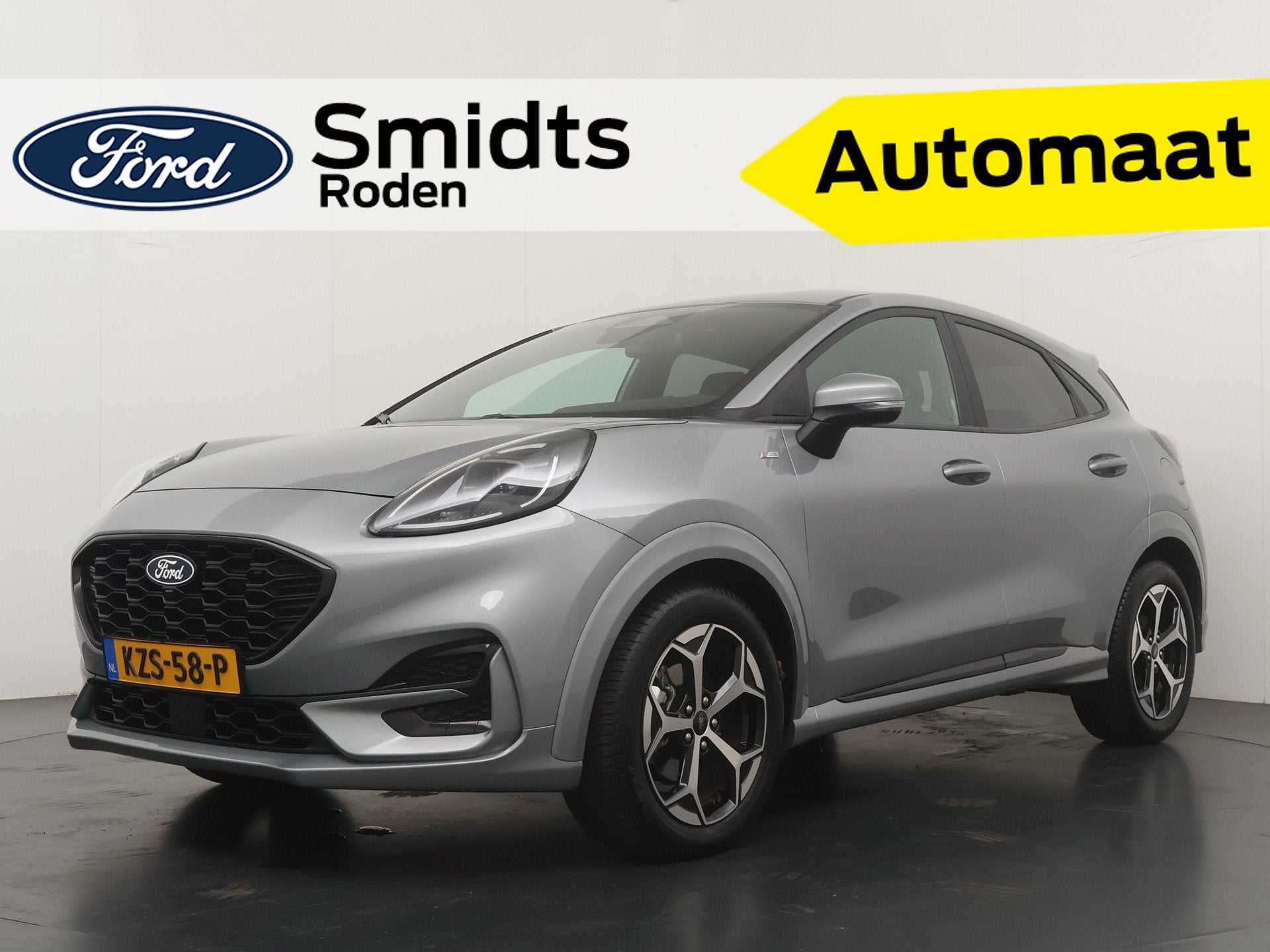 Ford Puma EcoBoost Hybrid 125 pk ST-Line X | Winter Pack | C, Auto's, 12 maanden, 125 pk, Leder en Stof, Bedrijf