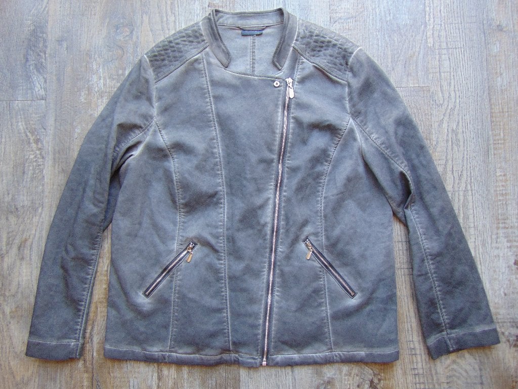 Samoon jas grijs maat 46 jasje, Maat 46/48 (XL) of groter, Ophalen of Verzenden, Zo goed als nieuw, Samoon