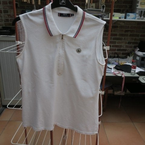 Poloshirt wit Jott mt XXL (tailleert 42-44), Wit, Maat 42/44 (L), Nieuw, Ophalen of Verzenden