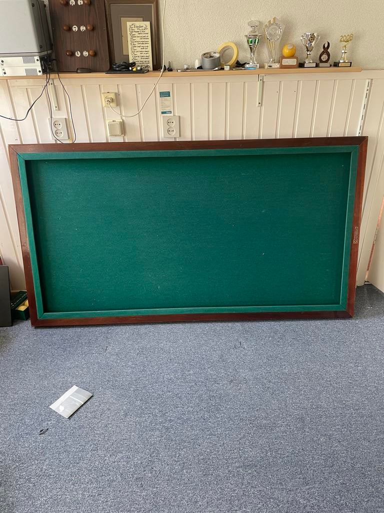 Tafelbiljart Heemskerk 185 x 94, Ophalen, Gebruikt, Biljarttafel