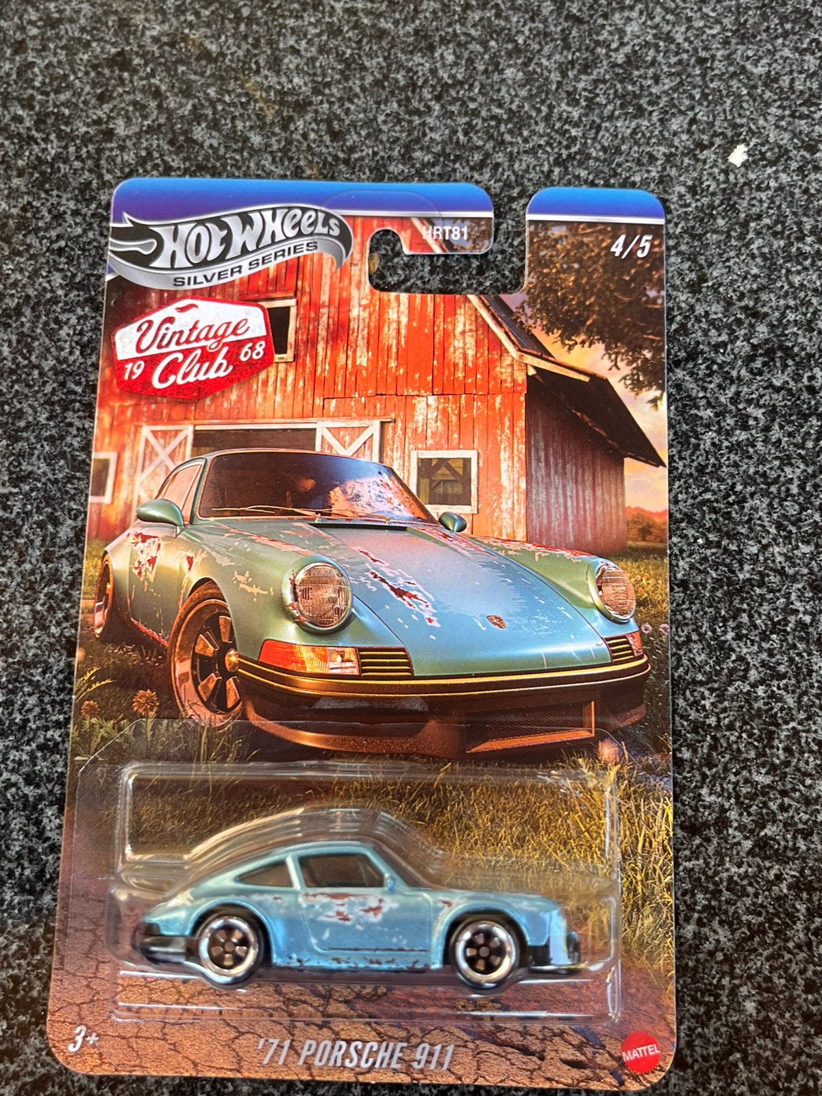 Hotwheels silver series porsche 911, Verzenden, Nieuw, Auto