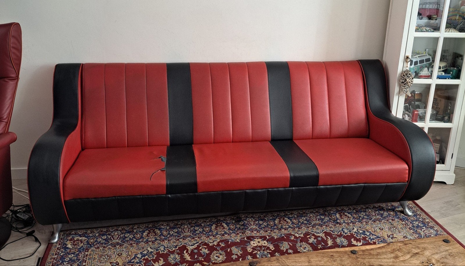 Gratis vintage bank, Ophalen